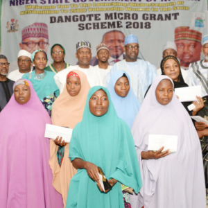 Dangote empowers 106,000 women in four northern states with N1.1bn/newsheadline247.com